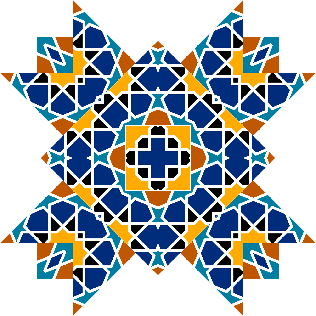 Islamic Art Png Photos (orange, navy, black, chocolate)