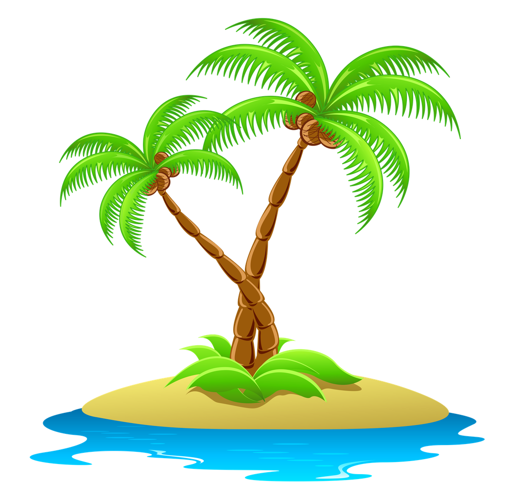 Island Png Clipart (greenish blue, black)