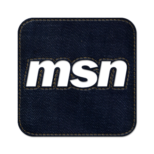 Msn Logo Square Socialnetwork Free Nobackground Png Icon Download (black)