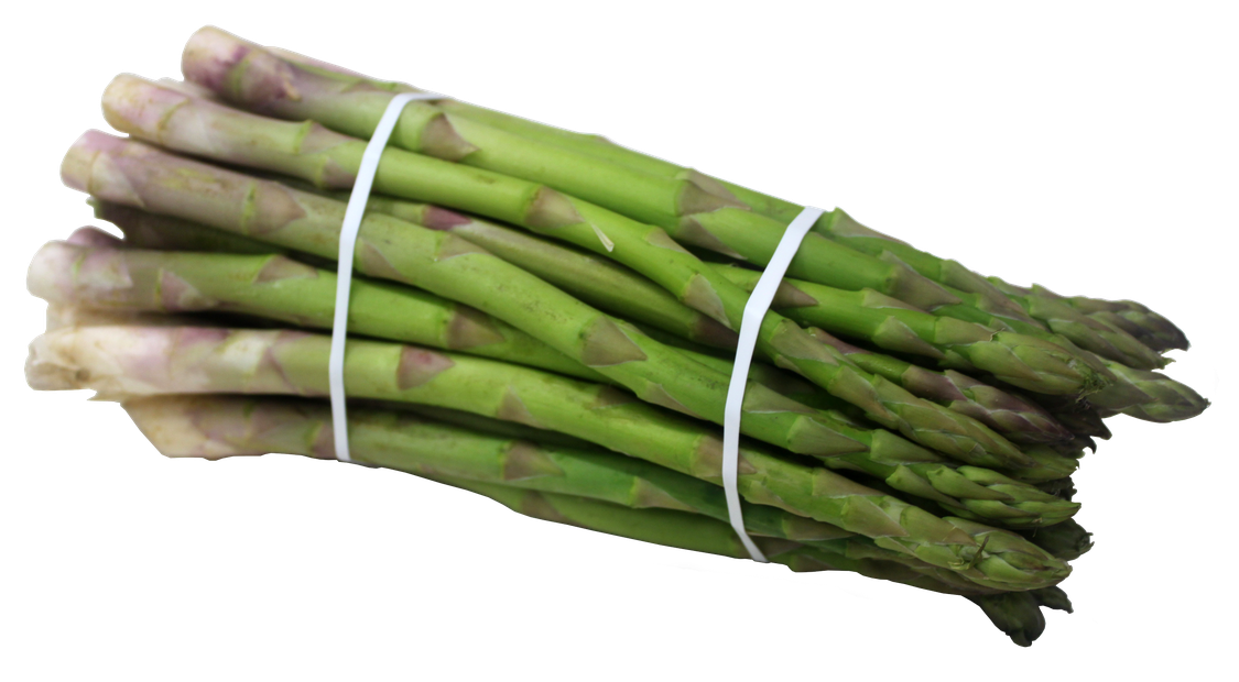 Asparagus Bundle Transparent Background (black)