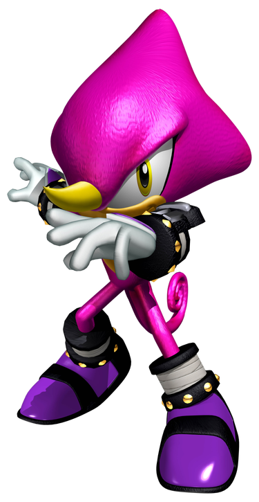 Espio The Chameleon Png File (purple, black)