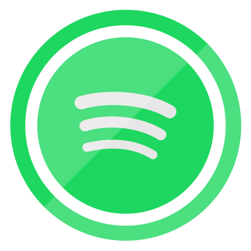 Spotify Free Png Icon Download (teal, gray, lavender, black)