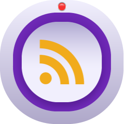 Rss Pngpath Free Png Icon Download (purple, lavender, black, orange)