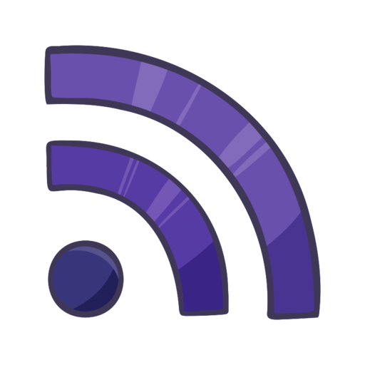 Rss Reader Feed Social Media Subscribe Signal Free Transparent Png Icon Download (black, indigo, gray)