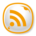 Rss Socialnetwork Free Nobackground Png Icon Download (silver, orange, black, white)