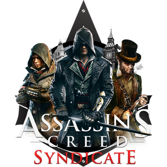 Assassin Creed Syndicate Png Clipart (white, black, indigo)