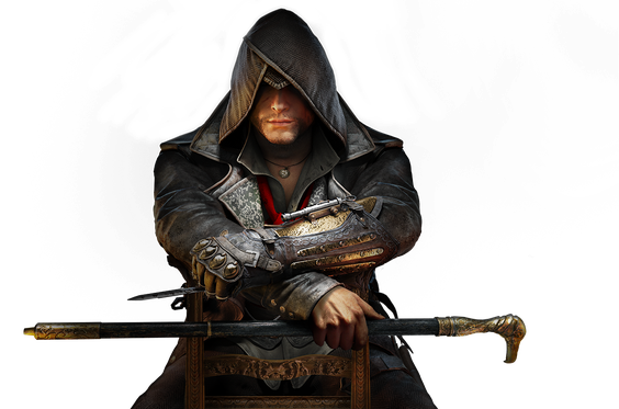 Assassin Creed Syndicate Png File (black, indigo)