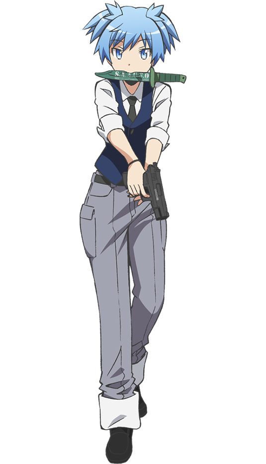 Assassination Classroom Png Transparent Picture (white, silver, gray, indigo)