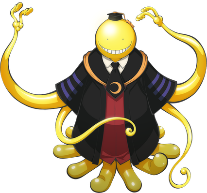 Assassination Classroom Png Transparent (black)