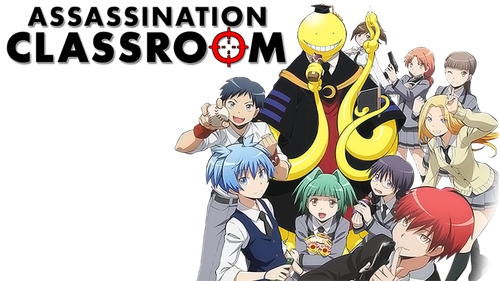 Assassination Classroom Transparent Background (black, gray)