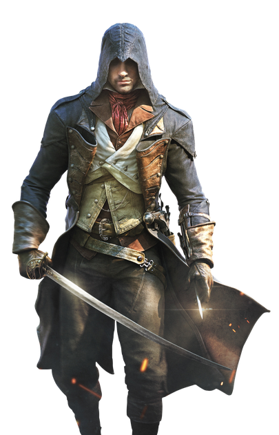 Assassins Creed Unity Png Free Download (black)