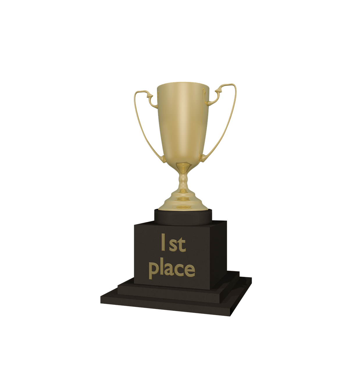 1St Place Png Isolated Photo (black)