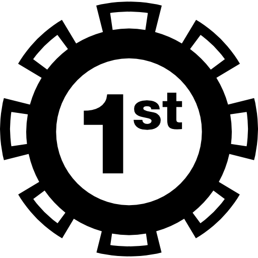 1St Place Png Transparent (white, black, silver)