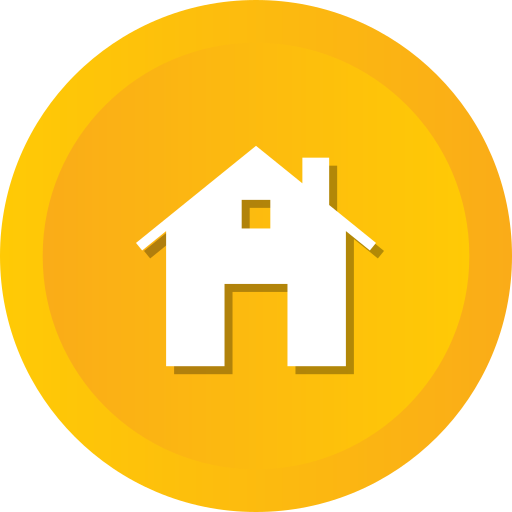 Estate Home Building Shop Store House Real Free Nobackground Png Icon Download (gold, black, orange, white)