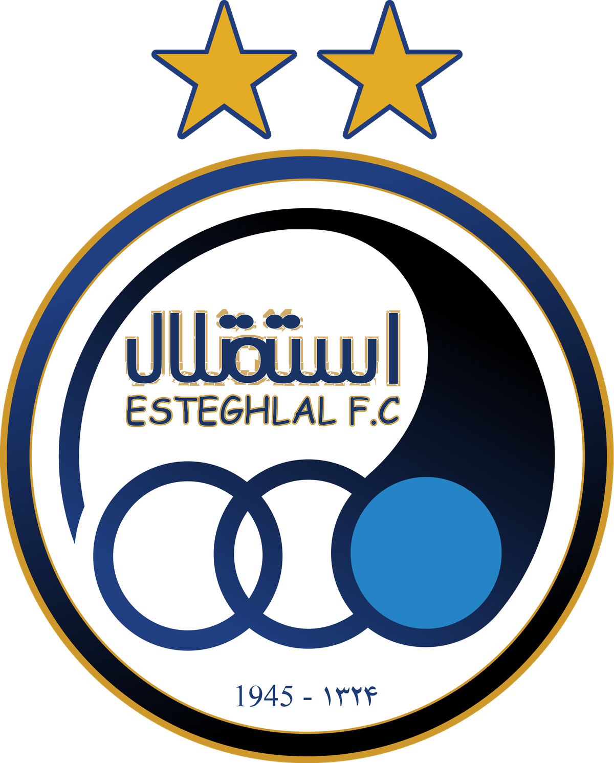 Esteghlal F.C Png Hd (orange, white, teal, navy, black)