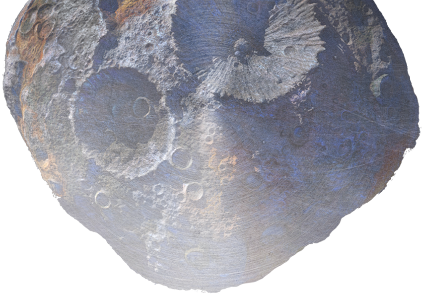 Asteroid Background Png (indigo, gray, white, silver)