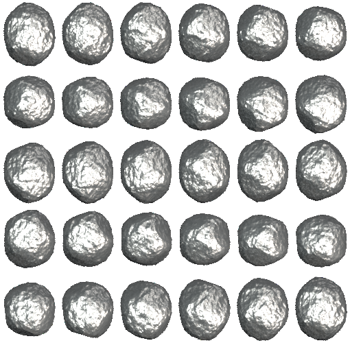 Asteroid Png File (black, white)