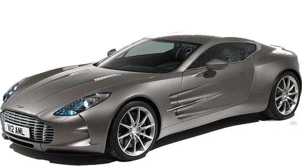 Aston Martin One 77 Png Pic (black, gray)