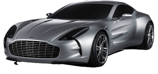 Aston Martin Silver Png Picture (black)