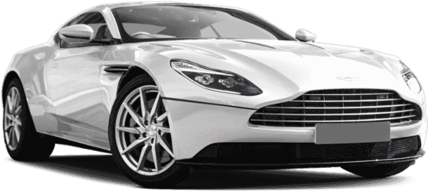 Aston Martin V8 Vantage Transparent Png (white, black)