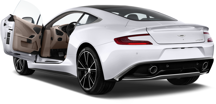 Aston Martin Vanquish 2016 Png (lavender, black)