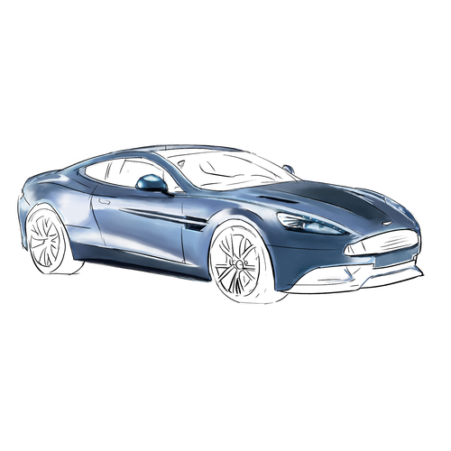 Aston Martin Vanquish 2018 Png Photos (black, teal)