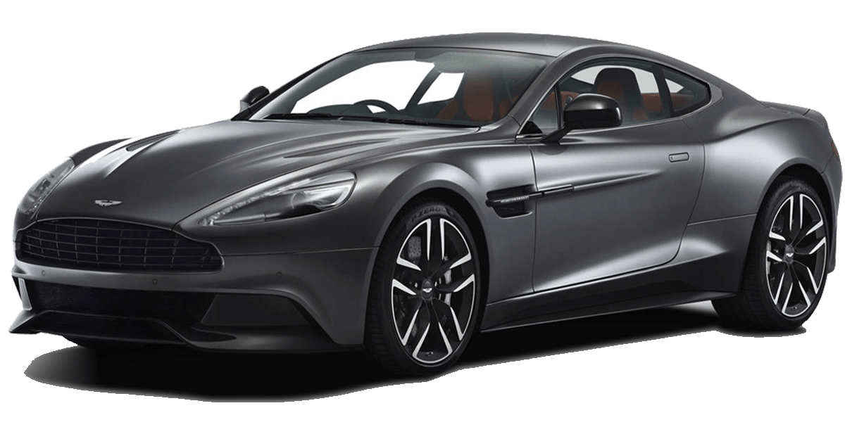 Aston Martin Vanquish Transparent Png (white, black)