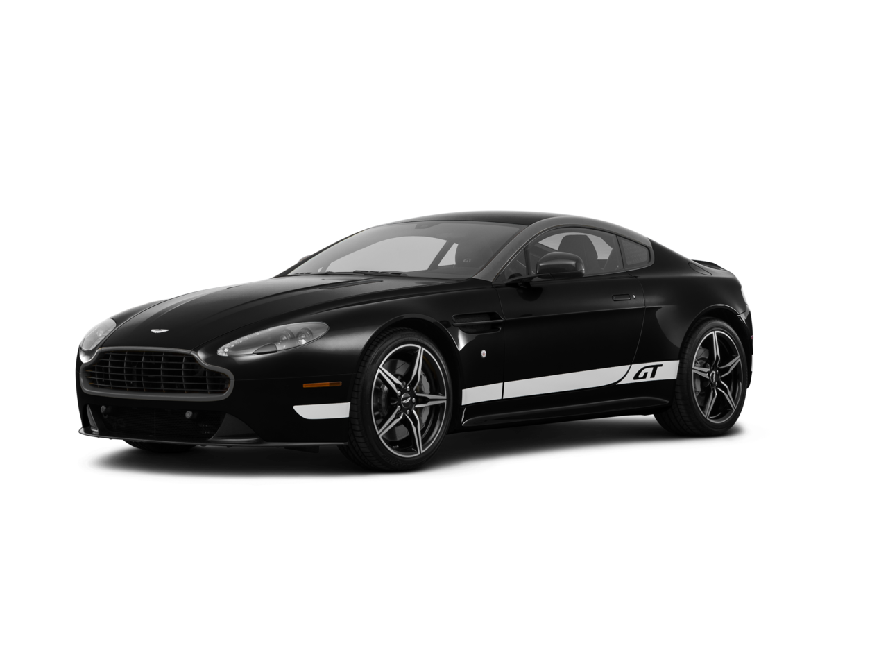 Aston Martin Vantage Png Clipart (black)