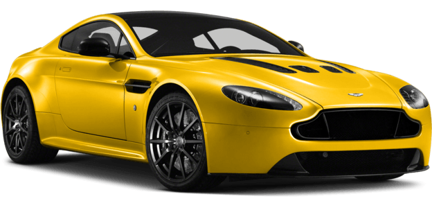 Aston Martin Vantage Transparent Png (black)