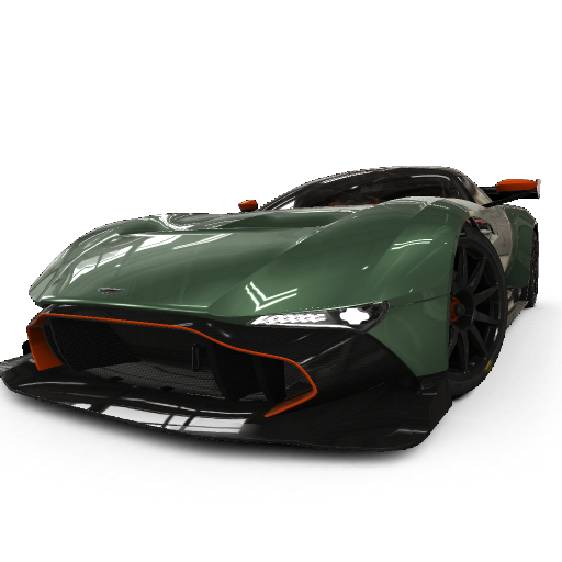 Aston Martin Vulcan Png (black)