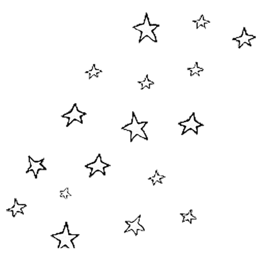 Estrella Png Hd Image (black, white)