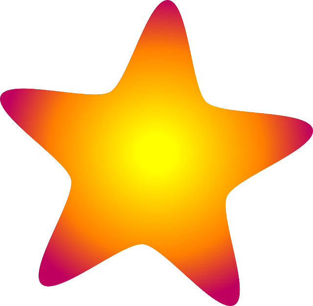 Estrella Png (gold, orange, white, yellow, purple)