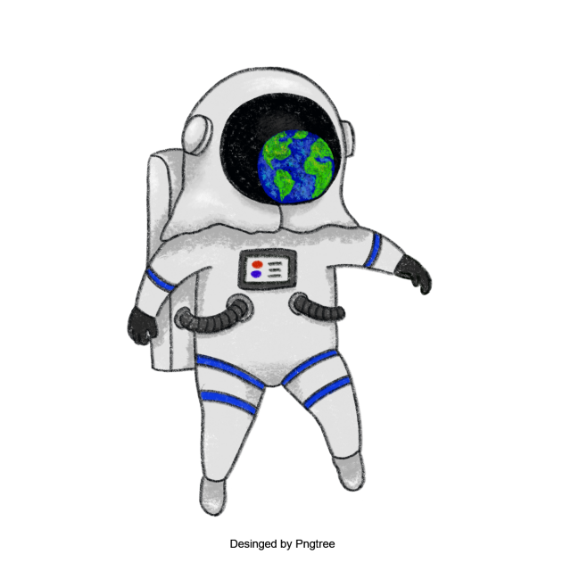 Astronaut Cartoon Png Photos (white, lavender)