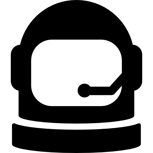 Astronaut Helmet Png Download Image (black, gray, white, lavender)