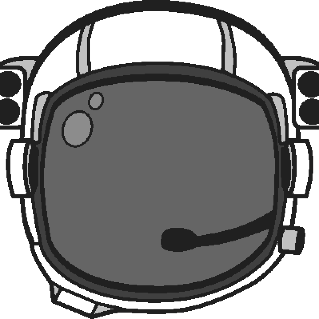 Astronaut Helmet Png Free Download (indigo, black, white)