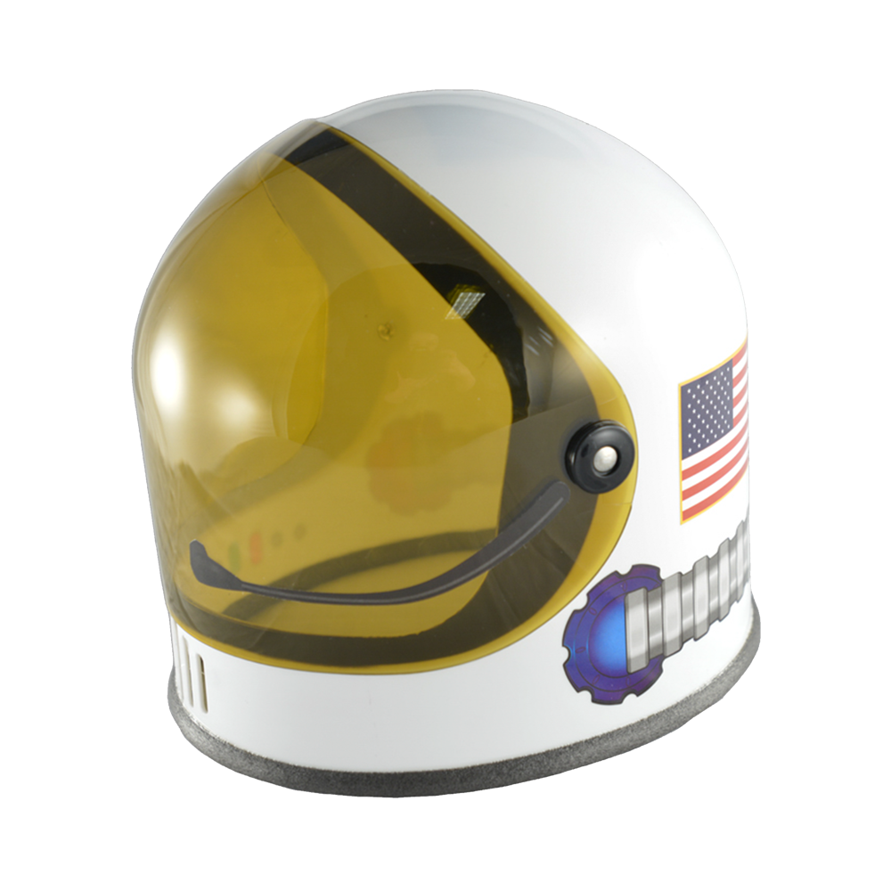 Astronaut Helmet Png High Quality Image (white, silver)