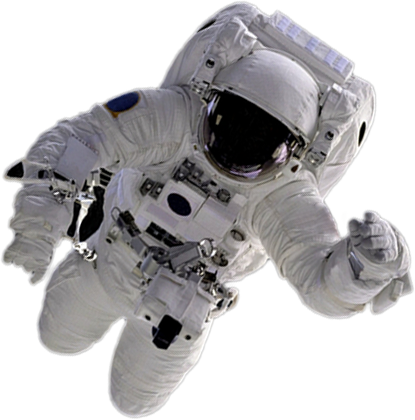 Astronaut Space Png Free Image (black, gray)