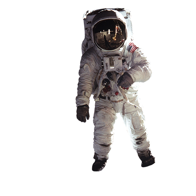 Astronaut Space Png Picture (black, white)