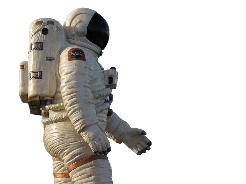 Astronaut Space Png Transparent Hd Photo (black, gray)