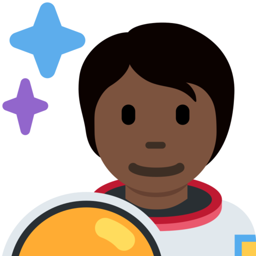 Astronaut Dark Skin Tone Free Transparent Png Icon Download (olive, orange, lavender, black, silver)