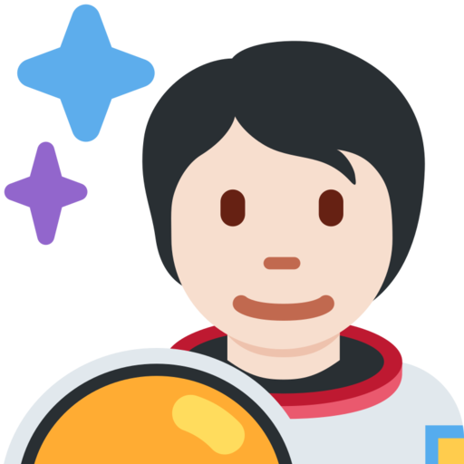 Astronaut Light Skin Tone Free Png Icon Download (beige, lavender, silver, black, orange)