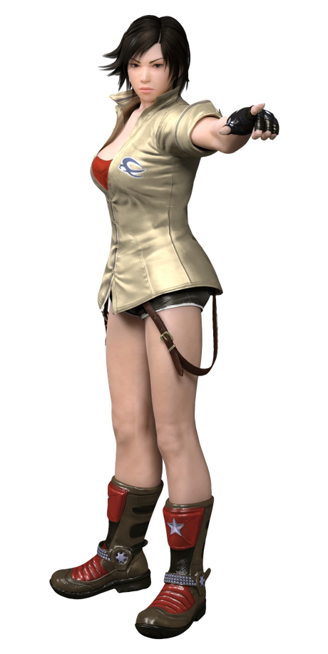 Asuka Kazama Png Image (black)