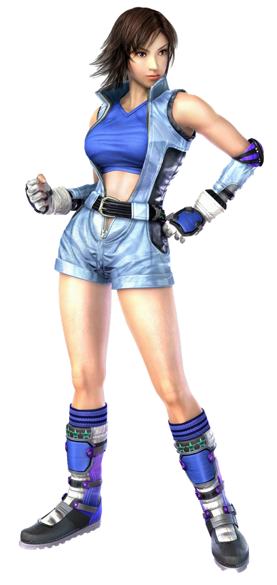 Asuka Kazama Transparent Png (black)