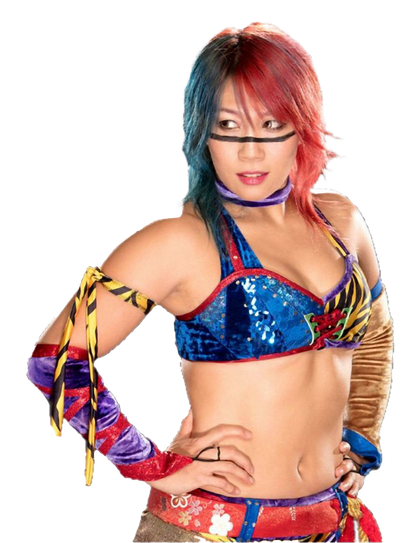 Asuka Wrestler Png Pic (pink, black)