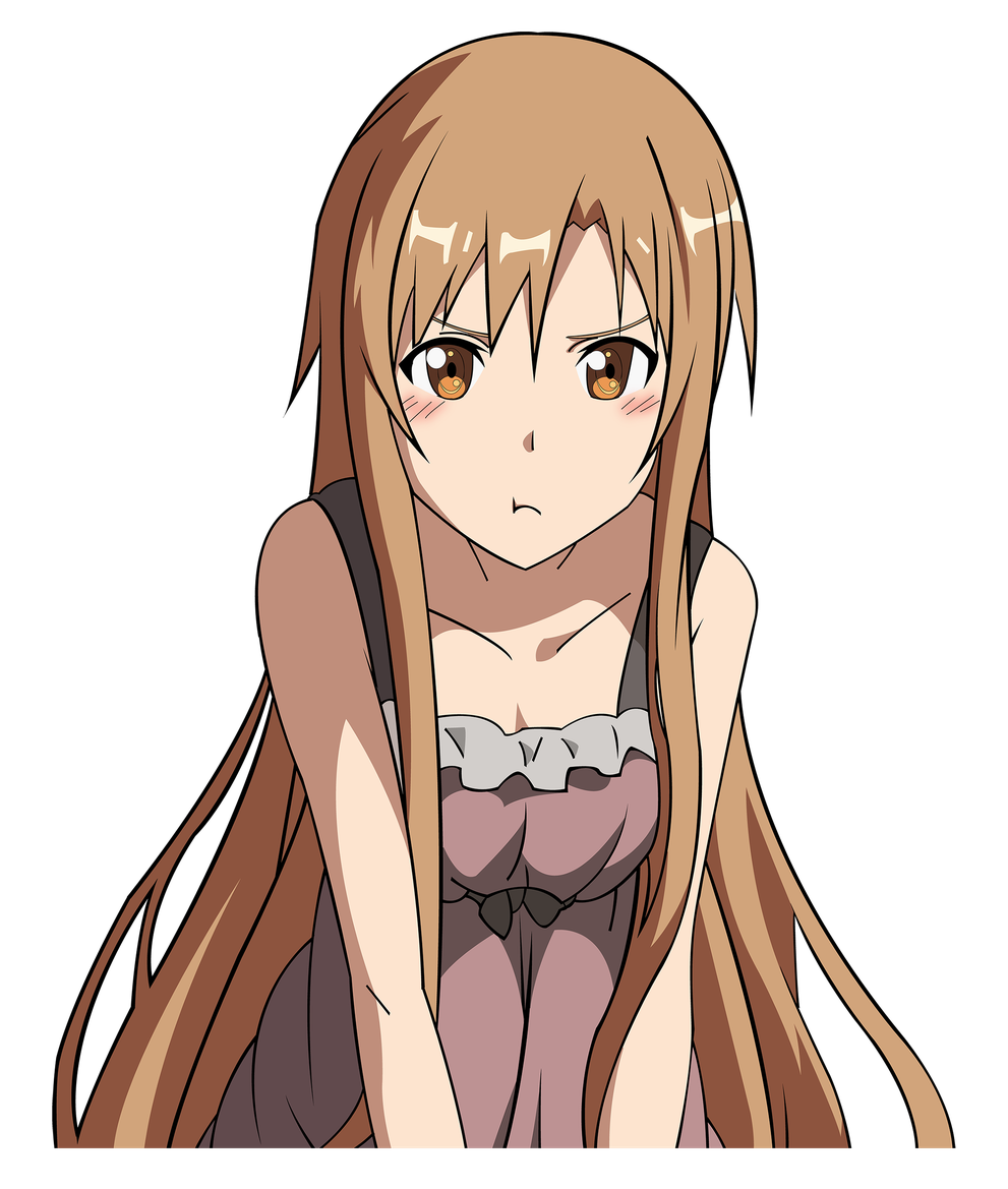 Asuna Png Transparent (black, silver, beige, salmon, olive)