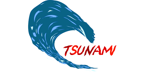 Tsunami Png Image (teal, white)