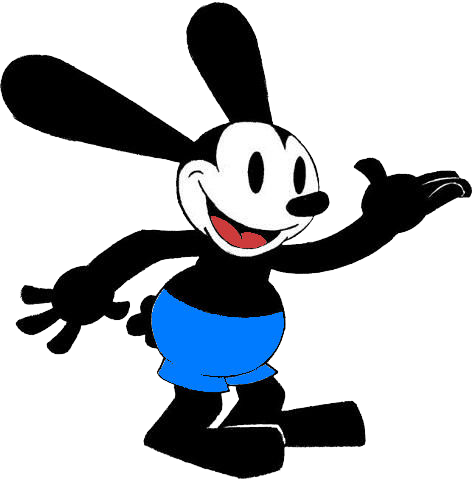 Oswald The Lucky Rabbit Png Photos (blue, white, black)