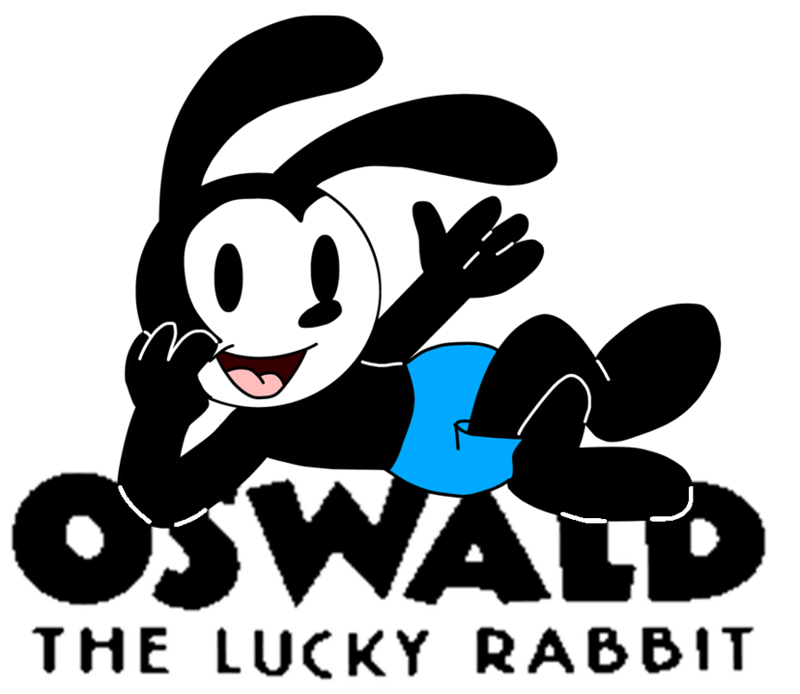 Oswald The Lucky Rabbit Transparent Png (white, greenish blue, black, indigo)