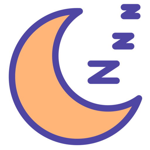 At Night Free Png Icon (salmon, black, indigo, gray)