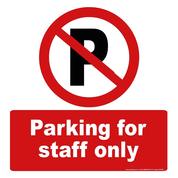 Staff Only Sign Png Images (black, red, white)